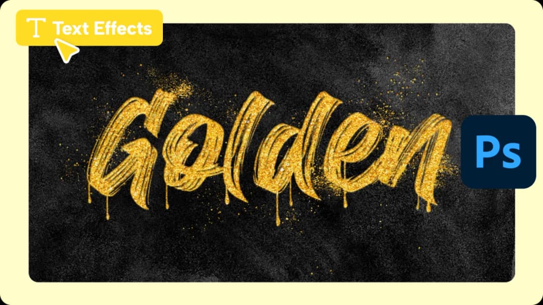 Złoty napis w Photoshopie: Poradnik krok po kroku