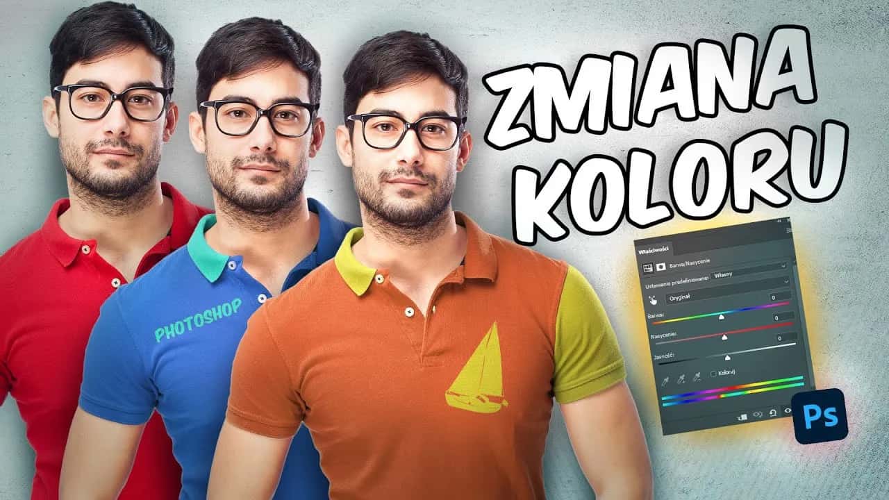 Jak zmienić kolor ubrania w Photoshopie? Prosty poradnik